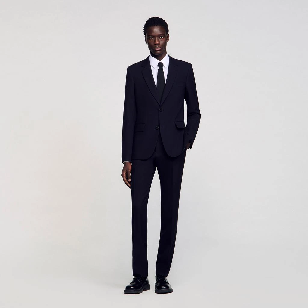 商品Sandro|Wool suit jacket,价格¥4373,第1张图片