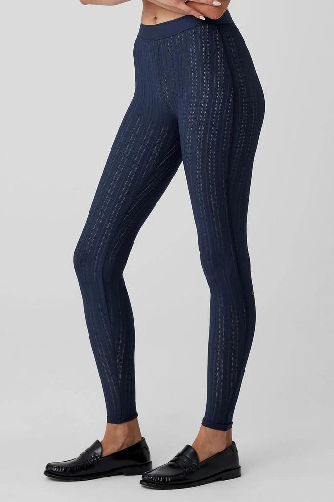 商品Alo|High-Waist Euphoria Legging - Navy,价格¥663,第4张图片详细描述