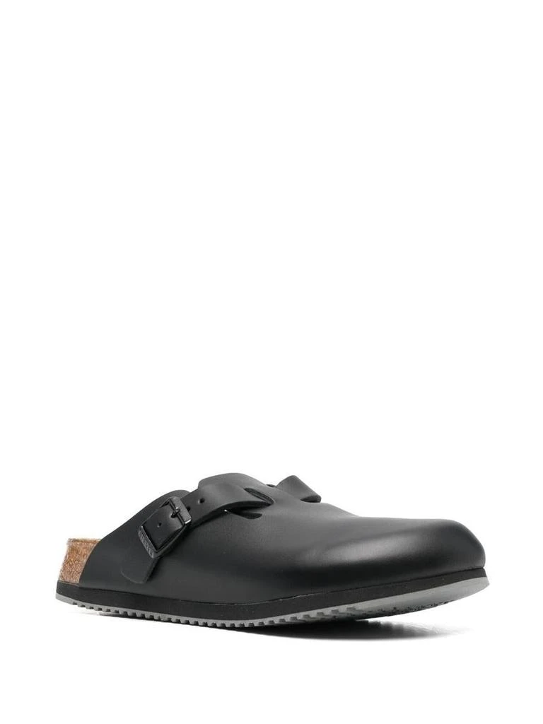 商品Birkenstock|BIRKENSTOCK Boston  leather slippers,价格¥977,第3张图片详细描述