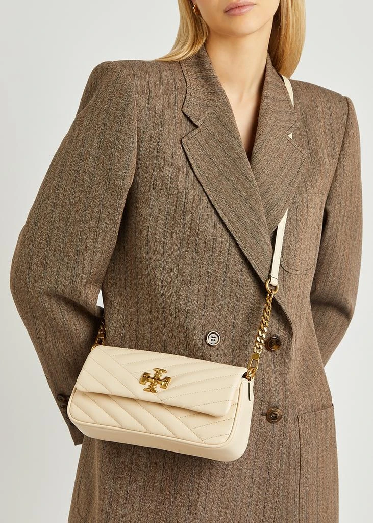 商品Tory Burch|Kira small cream quilted shoulder bag,价格¥4462,第5张图片详细描述