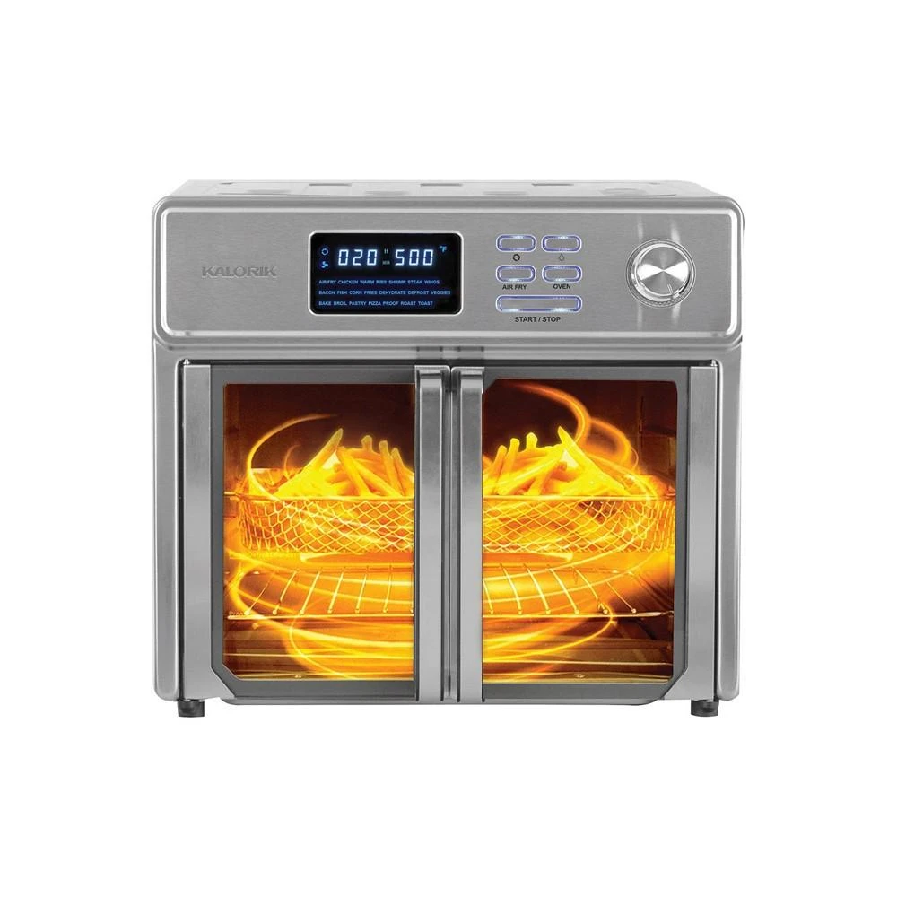 商品Kalorik|26 Quart Digital Maxx Air Fryer Oven, Stainless Steel,价格¥1745,第4张图片详细描述