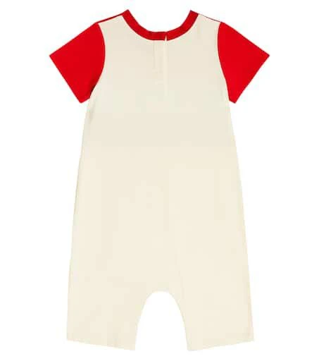 商品Gucci|Baby logo-print cotton romper,价格¥2109,第2张图片详细描述
