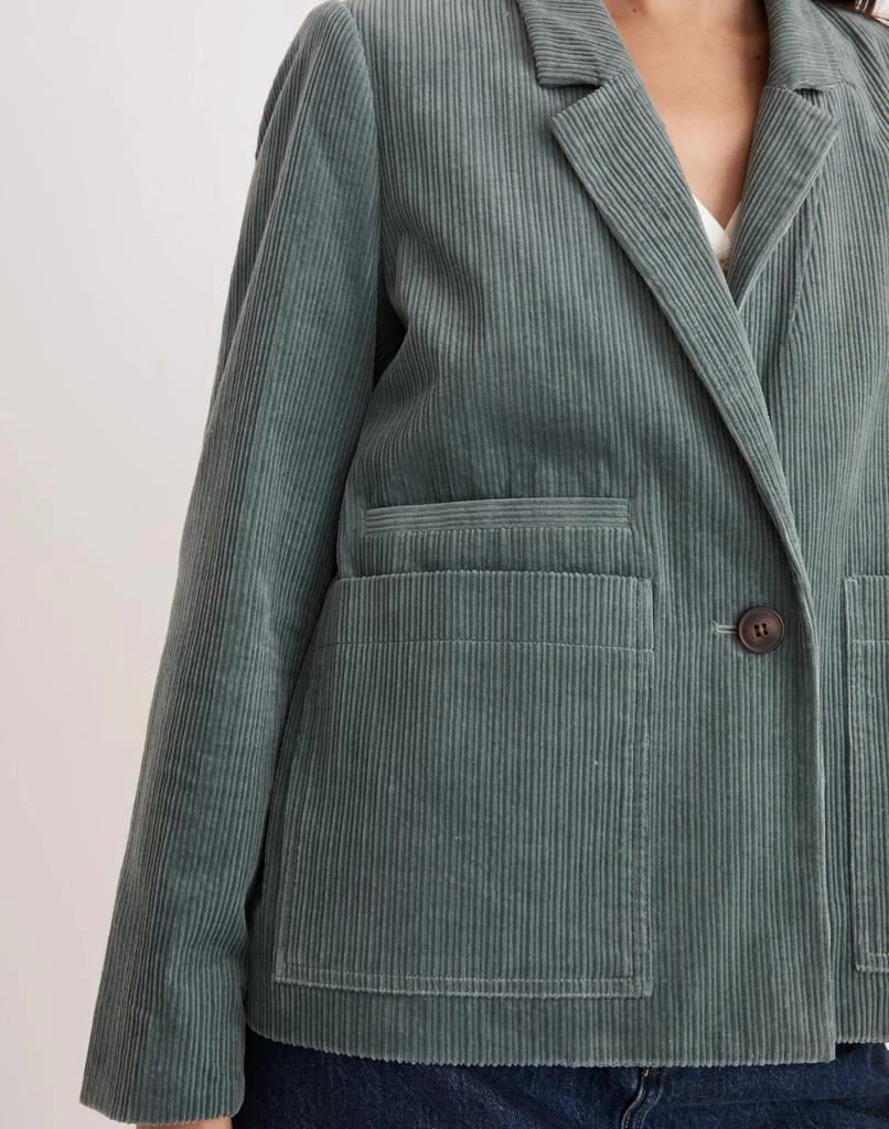 商品Madewell|Corduroy Crop Dorset Blazer,价格¥1031,第4张图片详细描述