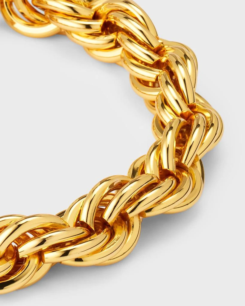 商品NEST Jewelry|22K Gold Rope Chain Bracelet with Magnetic Clasp,价格¥966,第3张图片详细描述