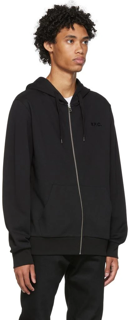 商品A.P.C.|Black Quentin Hoodie,价格¥675,第2张图片详细描述