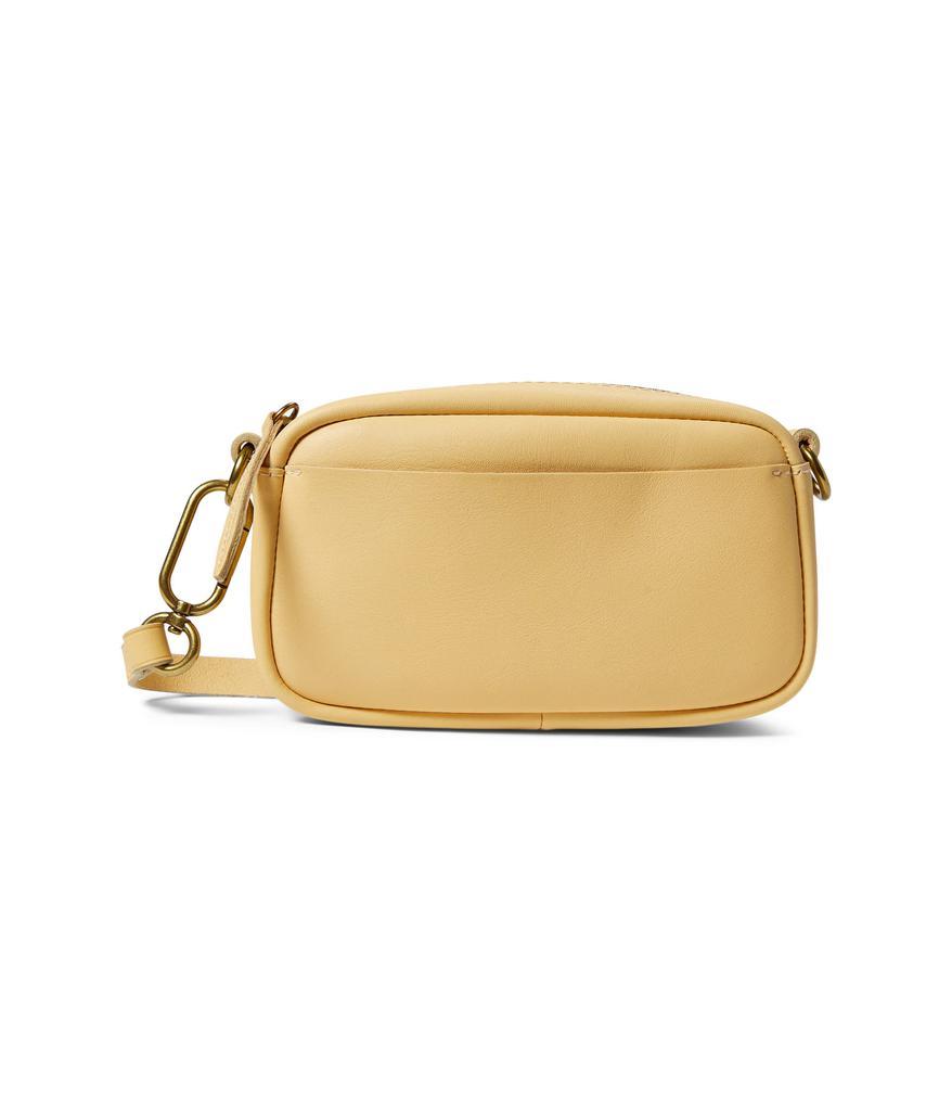 商品Madewell|The Leather Carabiner Mini Crossbody Bag,价格¥393,第1张图片