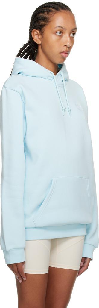 商品Adidas|Blue Adicolor Essentials Trefoil Hoodie,价格¥489,第4张图片详细描述