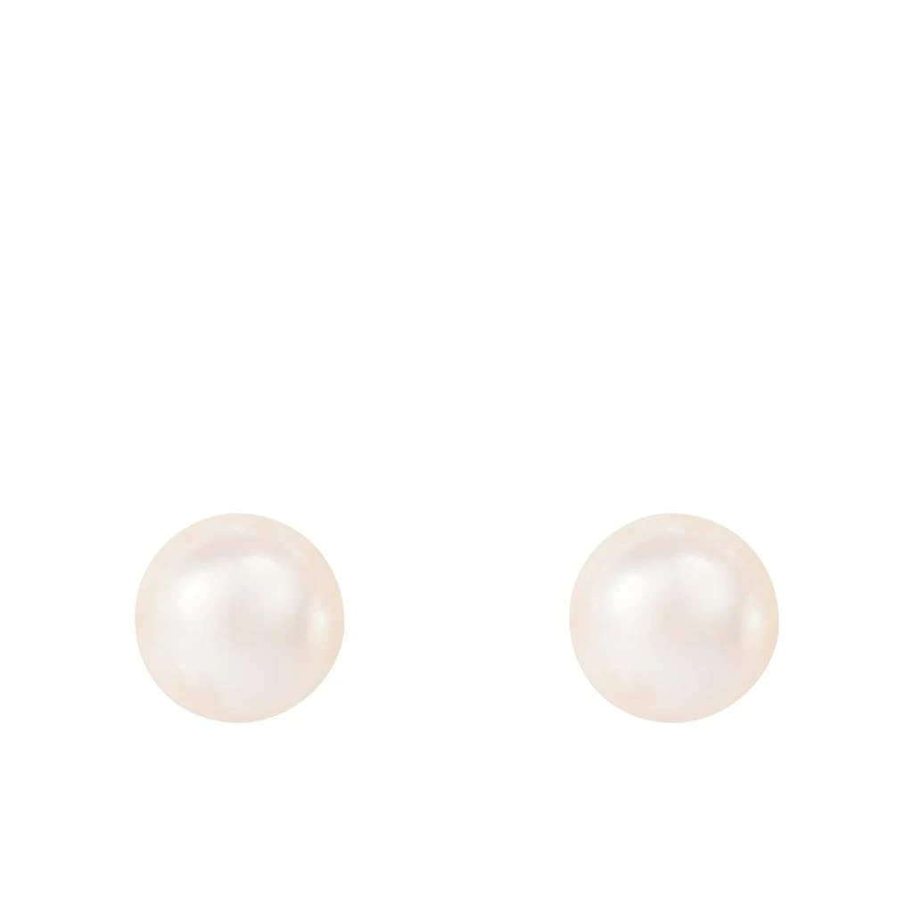 商品Splendid Pearls|14k Yellow Gold 10-11mm Pearl Earrings,价格¥935,第3张图片详细描述