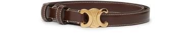商品Celine|Small Triomphe belt in smooth calfskin,价格¥4121,第1张图片