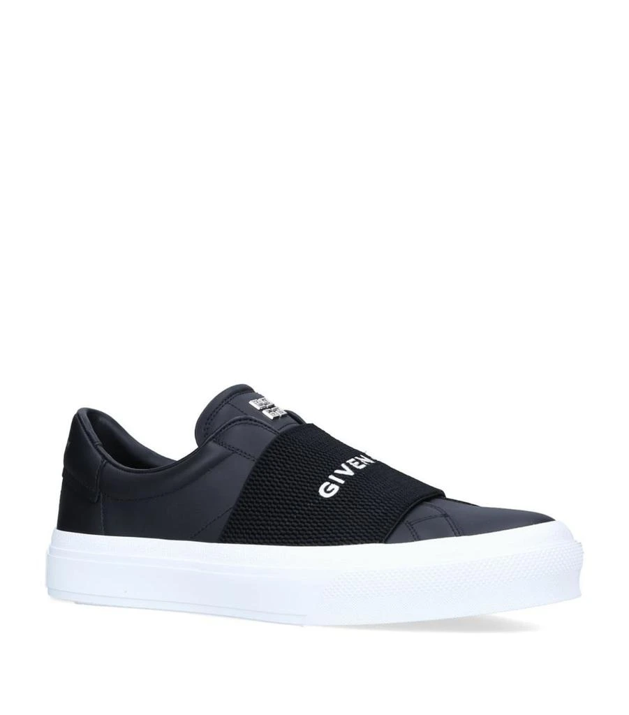 商品Givenchy|Leather City Court Sneakers,价格¥5334,第1张图片