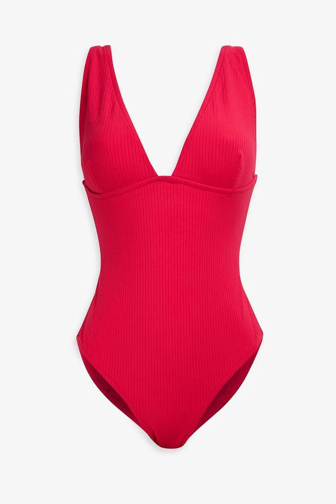 商品Zimmermann|Ribbed swimsuit,价格¥367,第1张图片