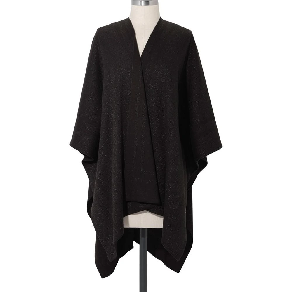 商品Ralph Lauren|Women's Sparkly Reversible Knit Poncho,价格¥817,第1张图片