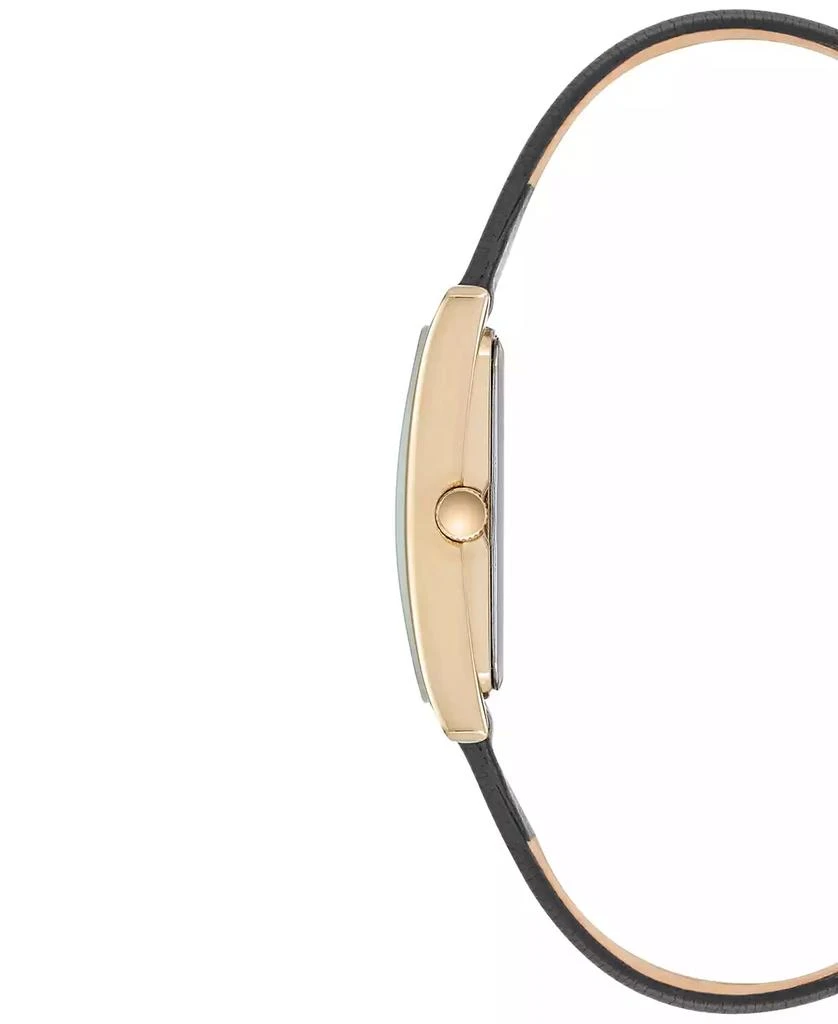 商品Anne Klein|安妮克莱恩 女士女表女款 黑色皮革表带手表,价格¥387,第2张图片详细描述
