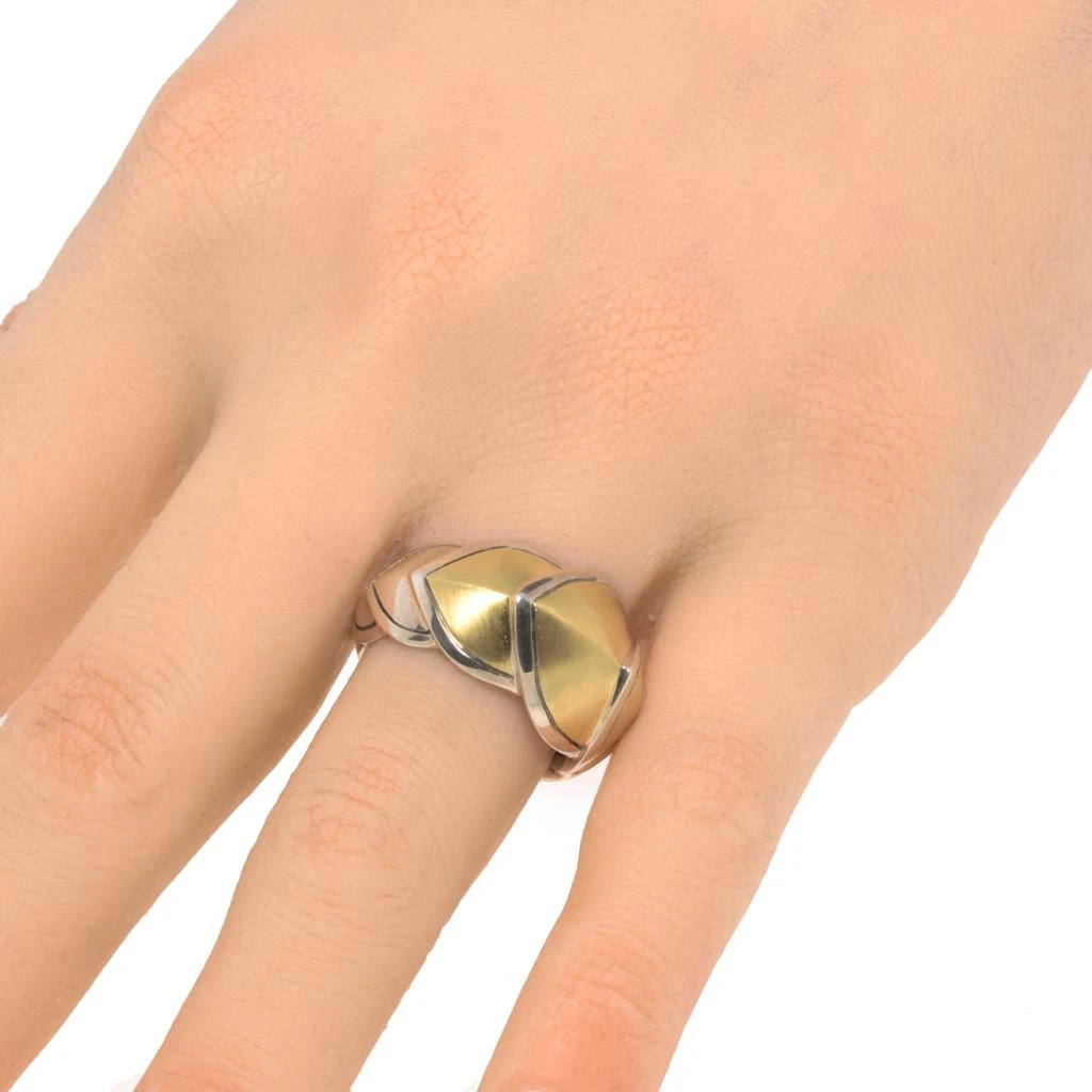 商品John Hardy|John Hardy Women's Sterling Silver and 18K Yellow Gold Ring,价格¥3367,第3张图片详细描述
