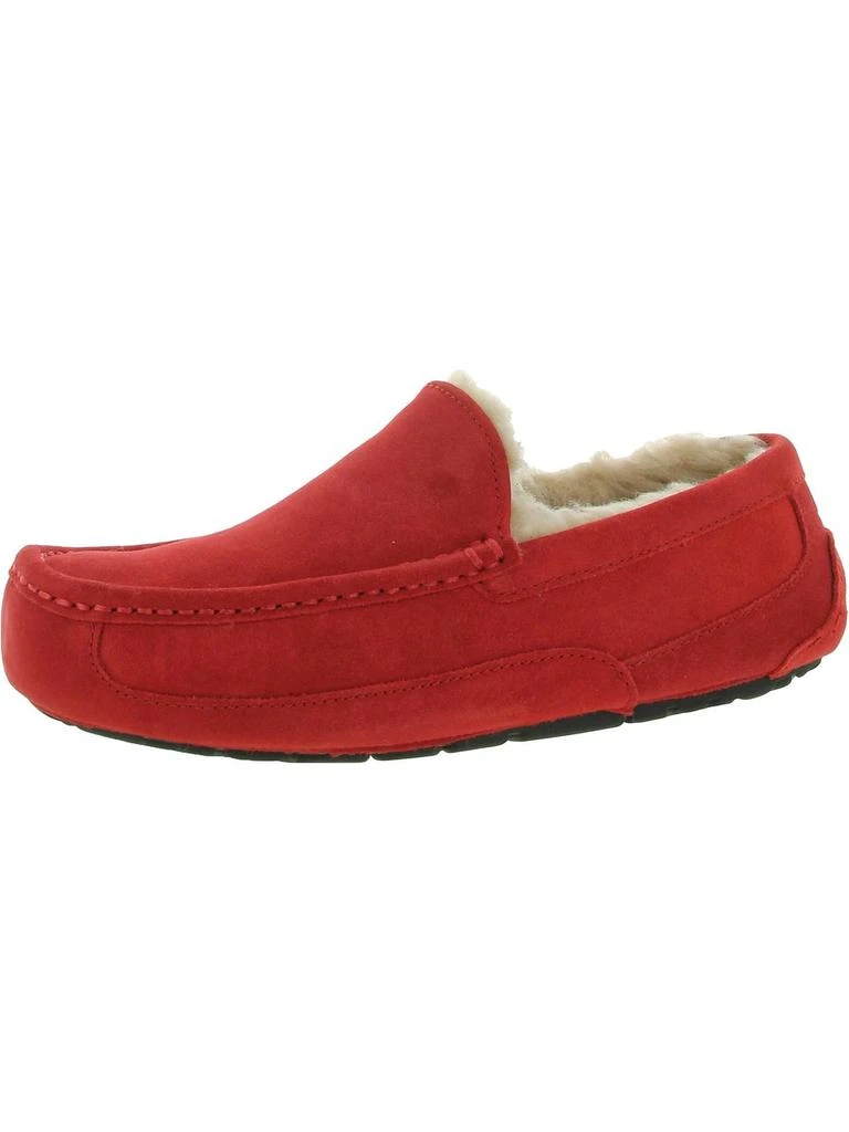 商品UGG|Ascot Mens Suede Shearling Moccasin Slippers,价格¥747,第1张图片