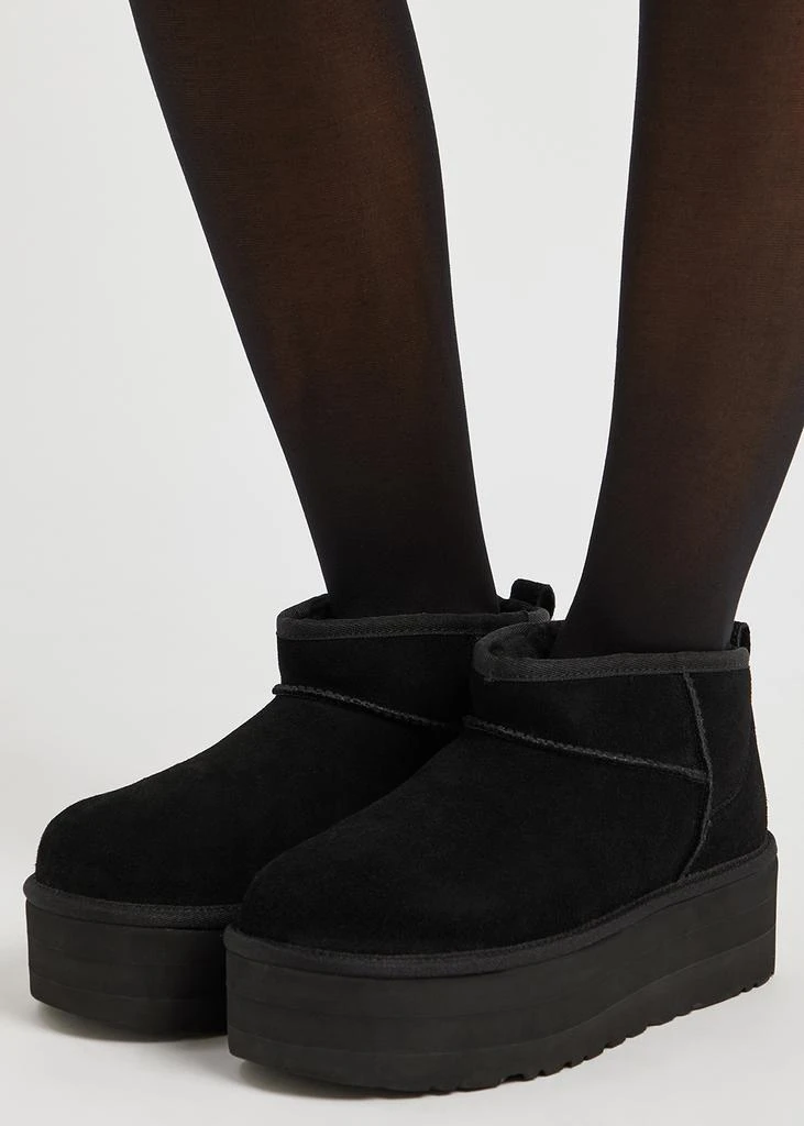 商品UGG|Classic Ultra Mini suede flatform boots,价格¥1637,第5张图片详细描述