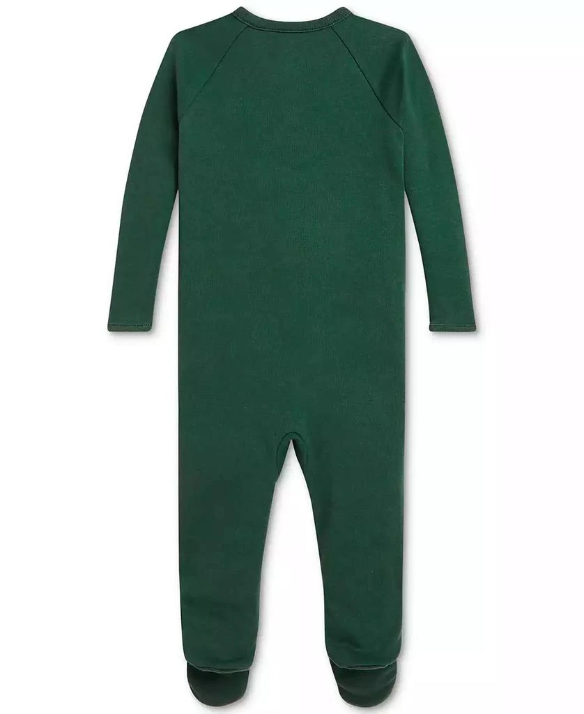 商品Ralph Lauren|Baby Boys Cotton Footed Coveralls,价格¥291,第2张图片详细描述