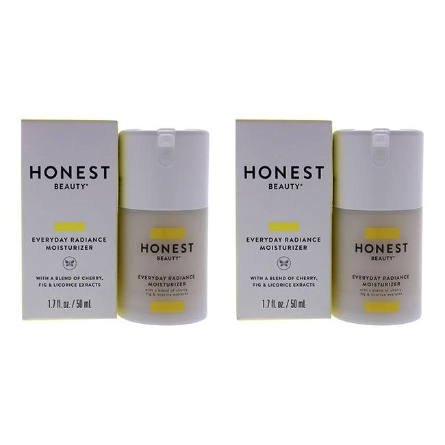 商品Honest|Everyday Radiance Moisturizer by Honest for Women - 1.7 oz Moisturizer - Pack of 2,价格¥499,第1张图片