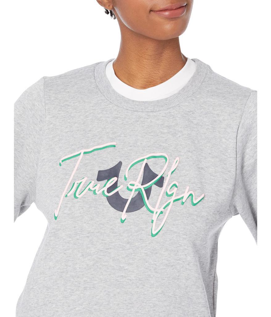 商品True Religion|Multicolor Script Sweatshirt,价格¥201,第5张图片详细描述