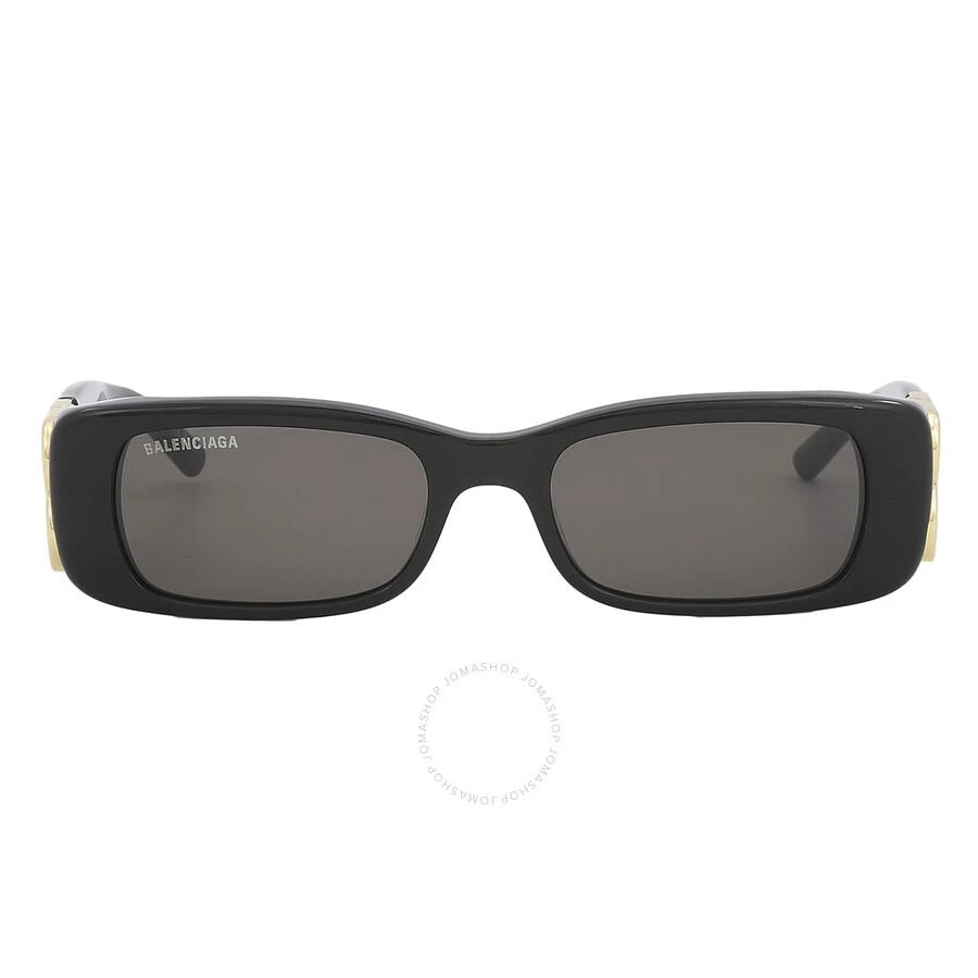 商品Balenciaga|Grey Rectangular Ladies Sunglasses BB0096S 001 51,价格¥1786,第1张图片