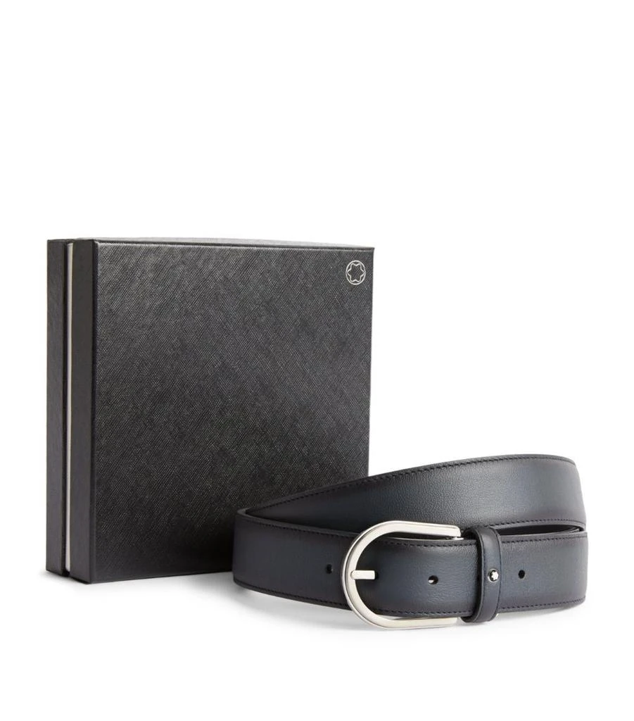商品MontBlanc|Leather Business Belt,价格¥3765,第2张图片详细描述