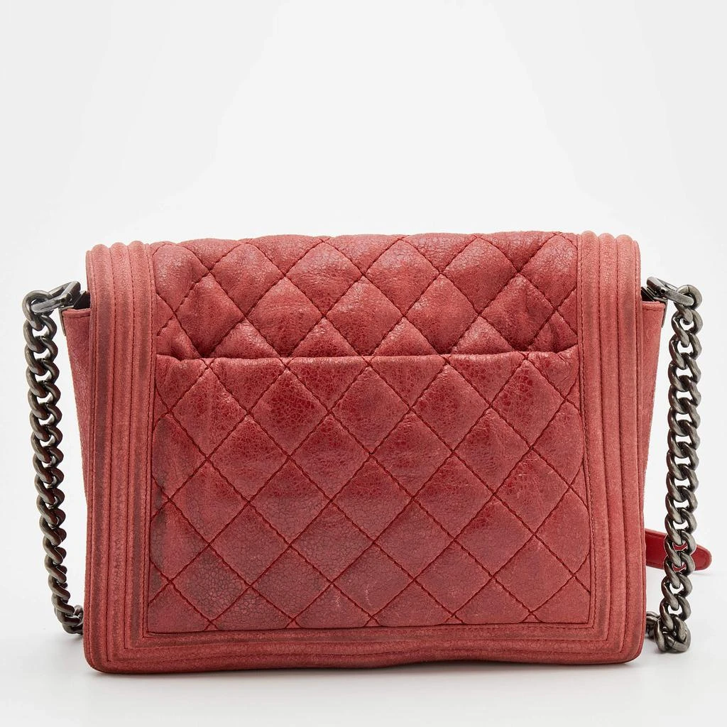商品[二手商品] Chanel|Chanel Rust Leather Gentle Boy Shoulder Bag,价格¥9197,第4张图片详细描述