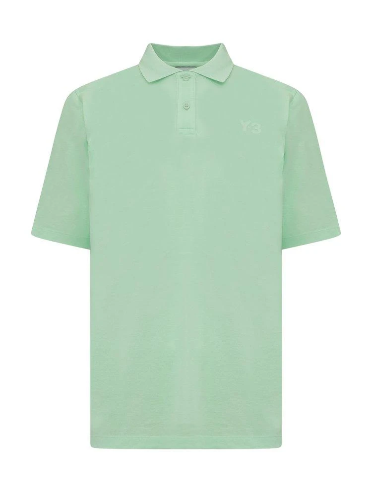 商品Y-3|Y-3 Logo Detailed Buttoned Polo Shirt,价格¥553,第1张图片