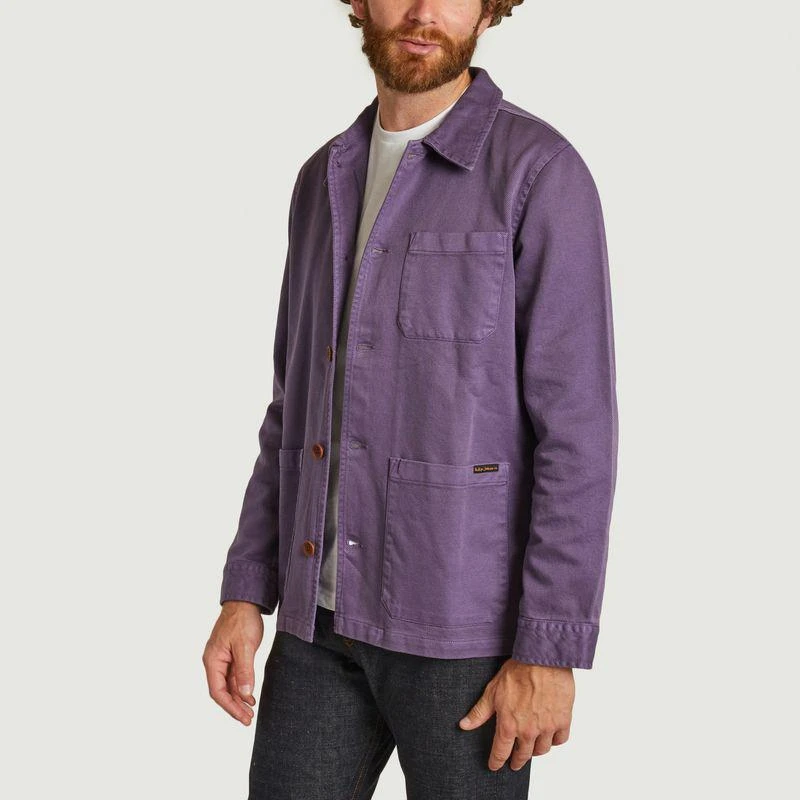 商品Nudie Jeans|Barney work jacket Lilac NUDIE JEANS,价格¥1370,第2张图片详细描述