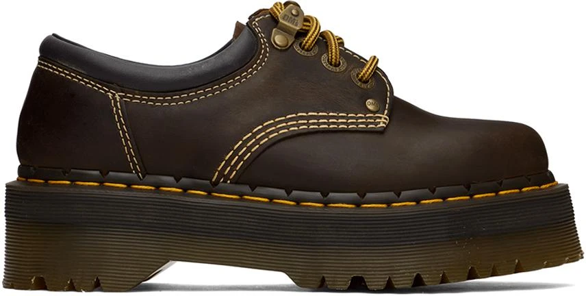 商品Dr. Martens|Brown 8053 Quad Arc Oxfords,价格¥988,第1张图片