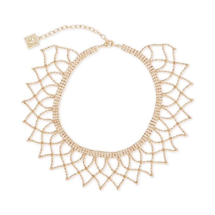 商品Anne Klein|Crochet Chain Statement Choker Necklace,价格¥103,第1张图片