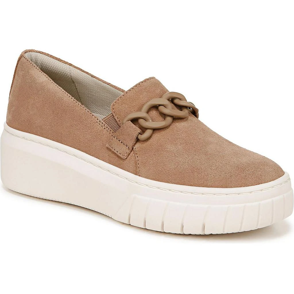 商品Naturalizer|Naturalizer Womens Daphne Suede Chain Slip-On Sneakers,价格¥741,第1张图片详细描述