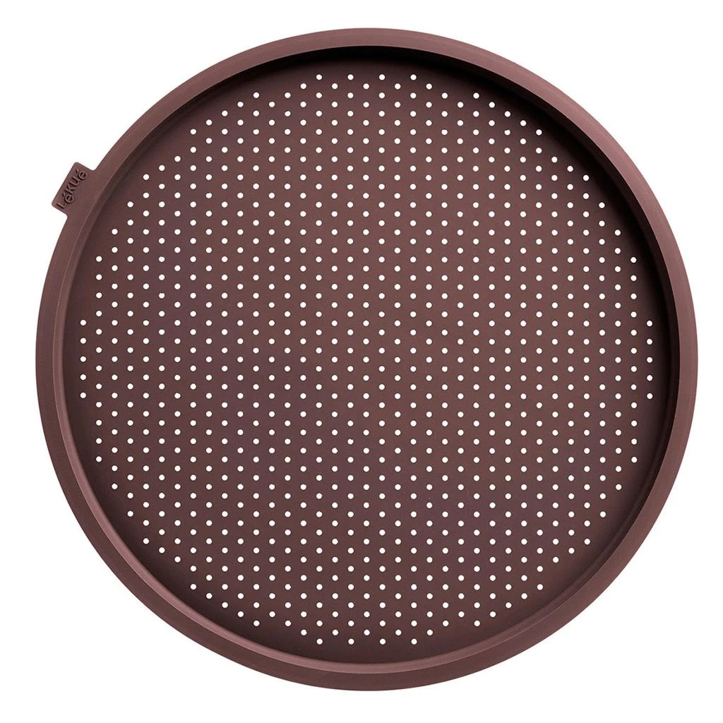 商品Lekue|Silicone Perforated Pizza Pan, Brown,价格¥217,第2张图片详细描述