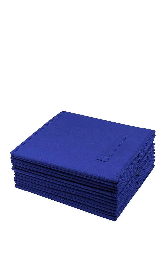 商品SORBUS|Royal Blue Foldable Storage Cube Basket Bin - 6 Pack,价格¥266,第4张图片详细描述