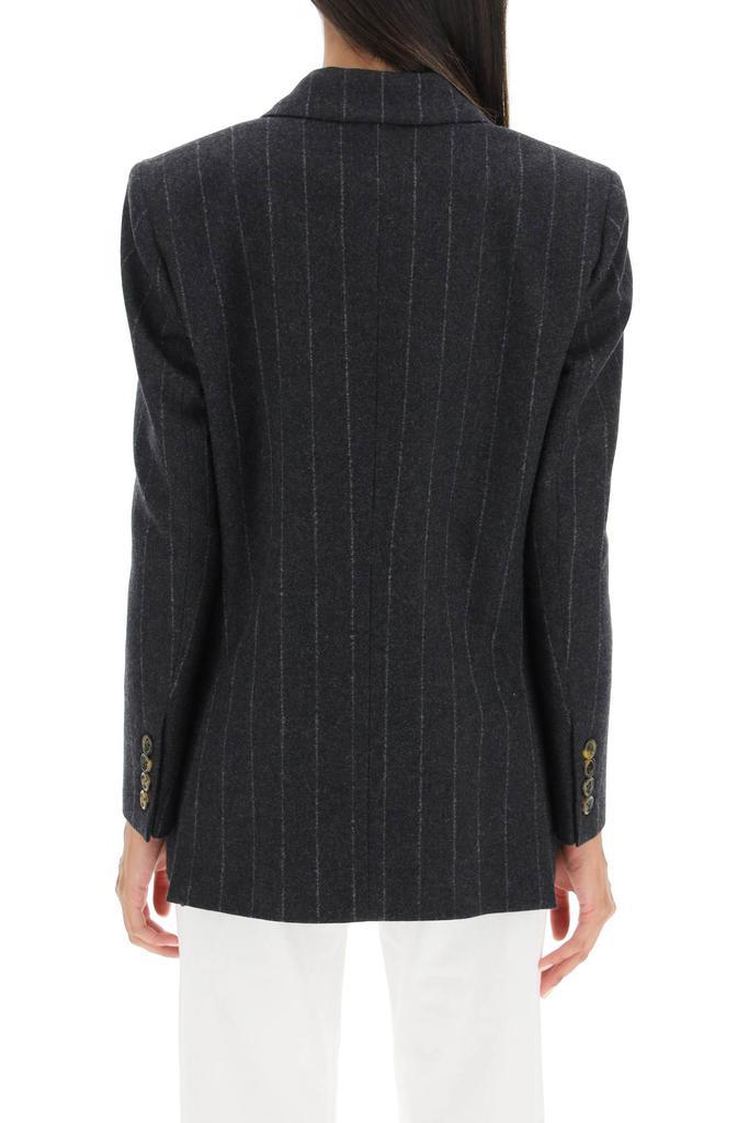商品BLAZÉ MILANO|Blazé Milano ferien Everynight Essential Pinstripe Wool Cashmere Blazer,价格¥9493,第5张图片详细描述