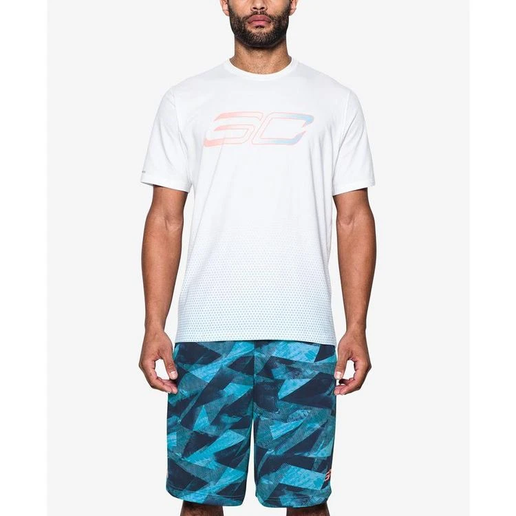 商品Under Armour|Men's 11" Printed Stephen Curry Shorts,价格¥119,第4张图片详细描述