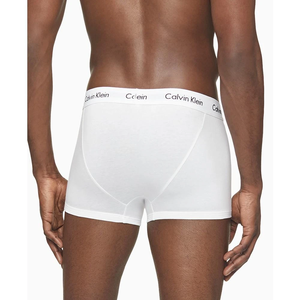 商品Calvin Klein|Men's 3-Pack Cotton Stretch Low-Rise Trunk Underwear,价格¥356,第3张图片详细描述