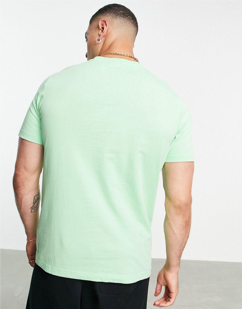 adidas Originals Trefoil Essentials logo t-shirt in mint green商品第2张图片规格展示