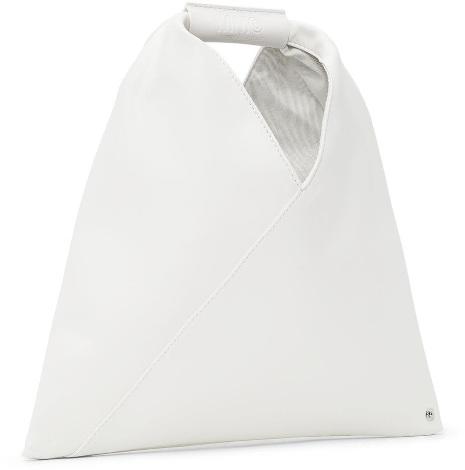 商品MAISON MARGIELA|Nano 人造皮革三角形手提包,价格¥1472,第4张图片详细描述