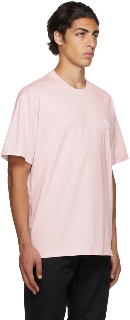 商品Burberry|粉色 Location Print Oversized T 恤,价格¥4063,第2张图片详细描述
