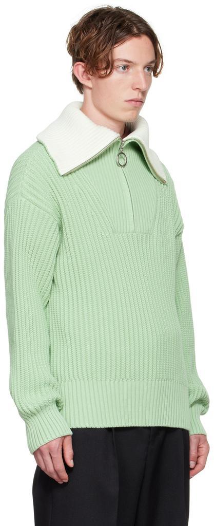 商品AMI|Green Ami De Cœur Sweater,价格¥3651,第4张图片详细描述