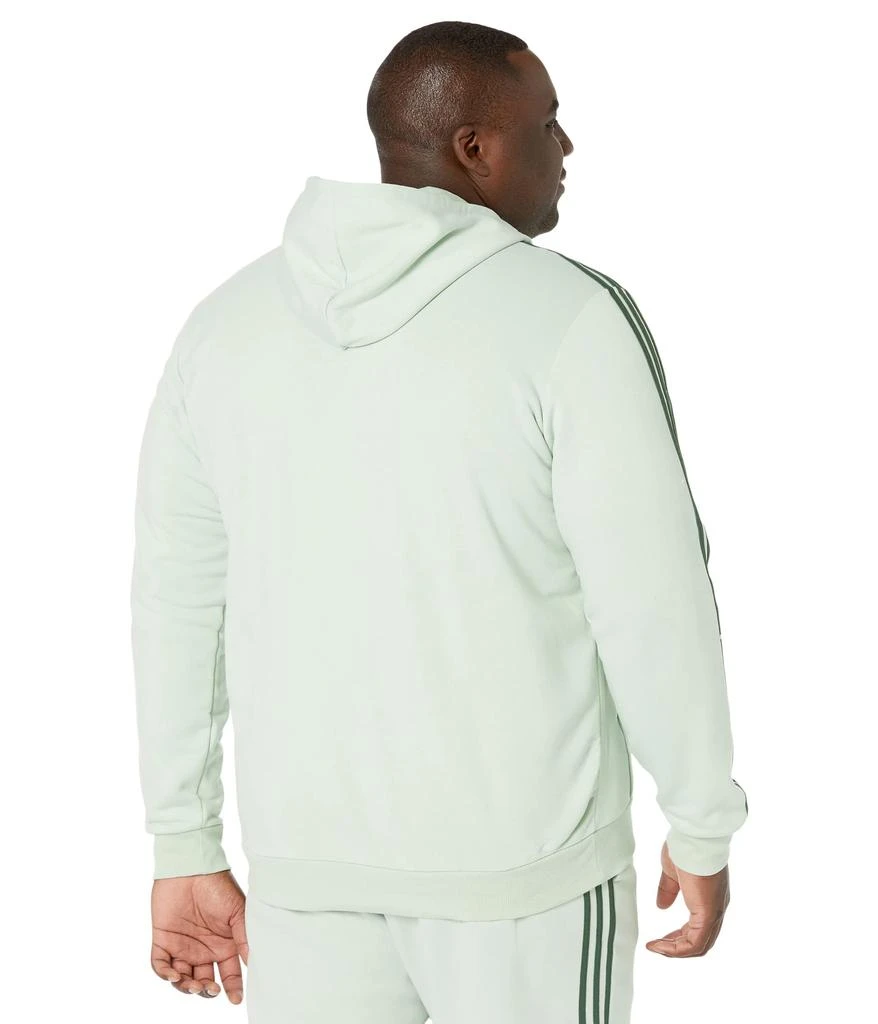 商品Adidas|Big & Tall Essentials Fleece 3-Stripes Full Zip Hoodie,价格¥491,第2张图片详细描述