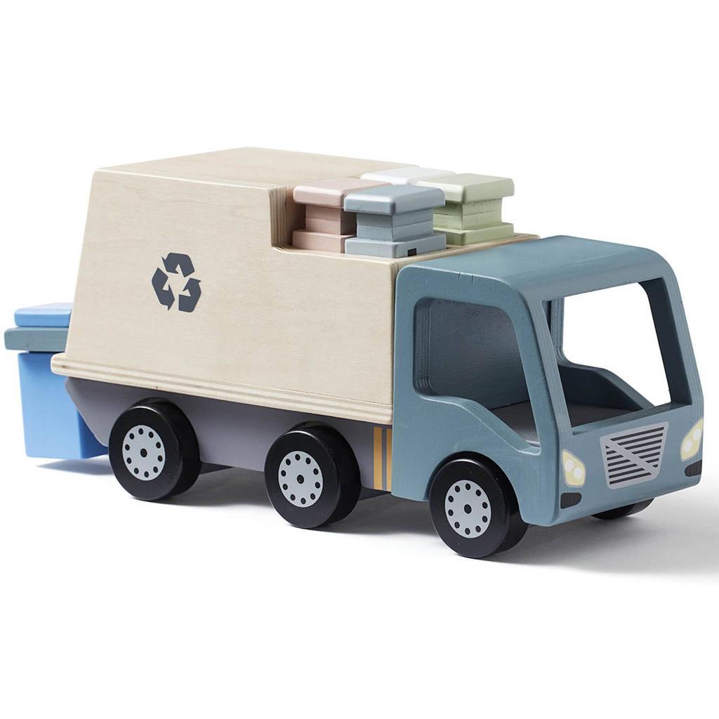 商品Kids Concept|Kids Concept Garbage Truck - Grey,价格¥371,第4张图片详细描述