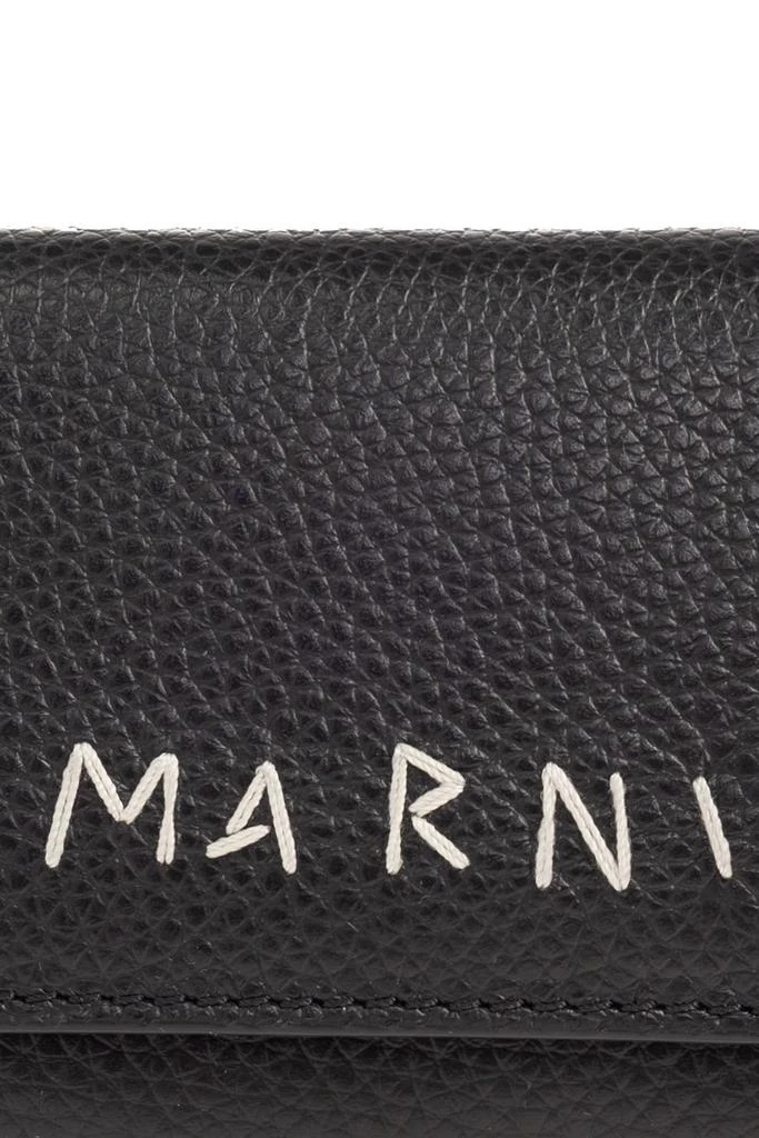 商品Marni|Marni Logo-Embroidered Key Holder,价格¥2445,第5张图片详细描述