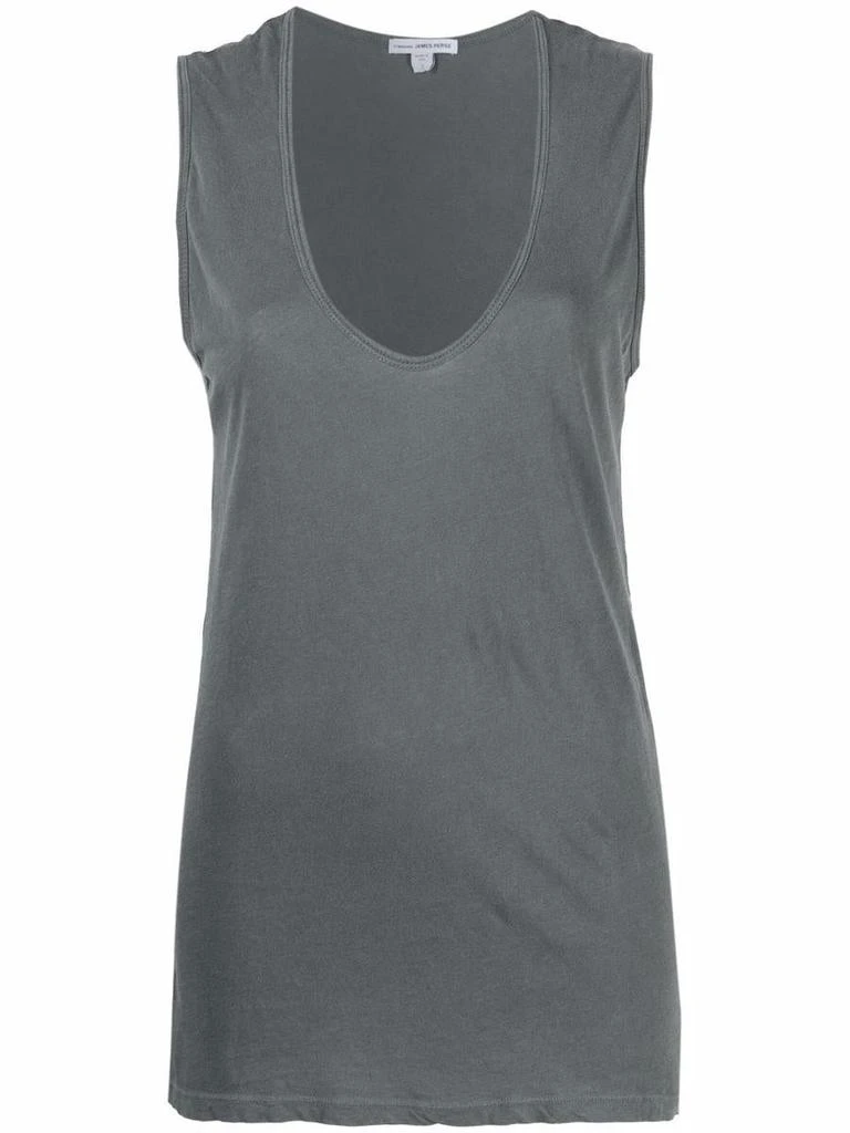 商品James Perse|JAMES PERSE V-neck sleeveless top,价格¥1830,第1张图片