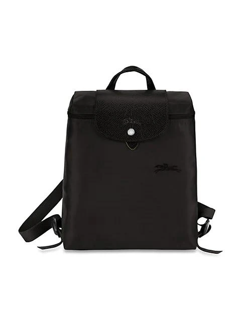 商品Longchamp|Le Pliage Green Backpack,价格¥1051,第1张图片