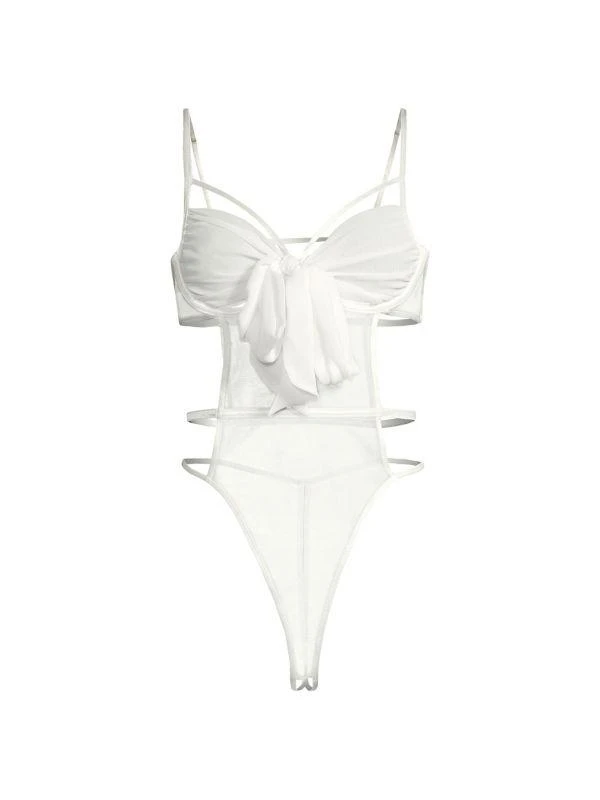 商品In Bloom|Rachel Underwire Lace Teddy,价格¥158,第5张图片详细描述