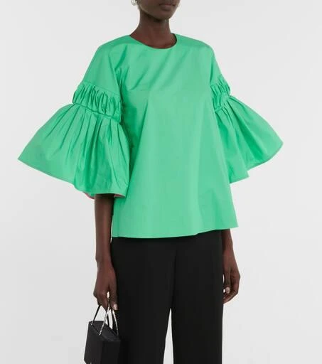 商品ROKSANDA|Pleated cotton top,价格¥2862,第5张图片详细描述