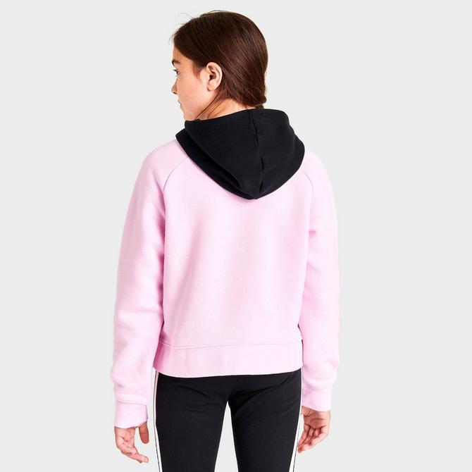 Girls' Jordan Colorblock Taped Hoodie商品第4张图片规格展示