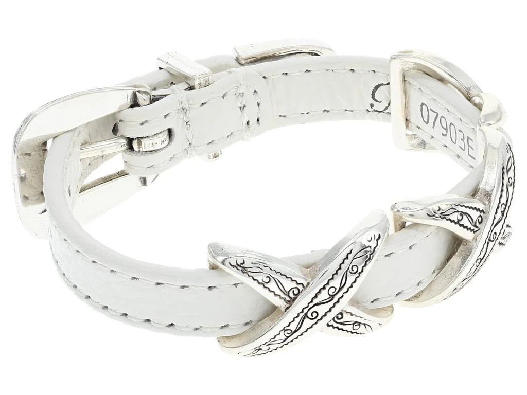 商品Brighton|Kriss Kross Etched Bandit Bracelet,价格¥391,第1张图片详细描述