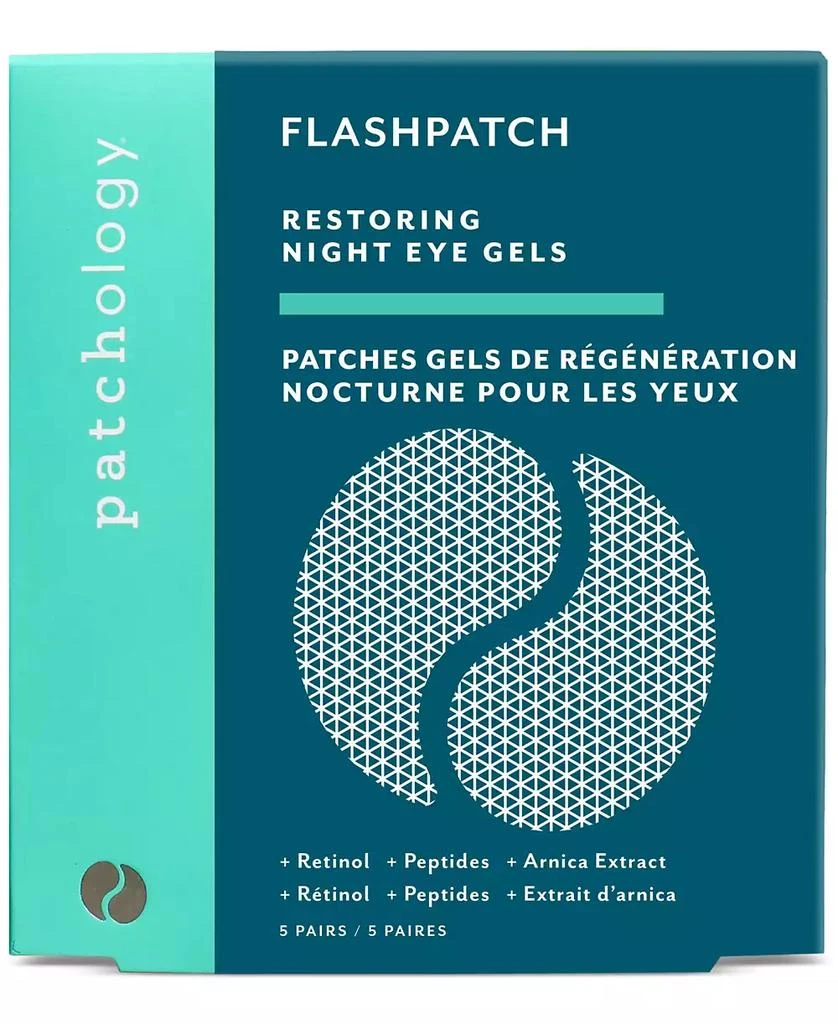 商品Patchology|FlashPatch Restoring Night Eye Gels, 5pk,价格¥164,第1张图片